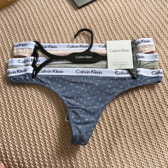 Calvin Klein Other - Calvin Klein 3pc Bikini Thongs - BNWT